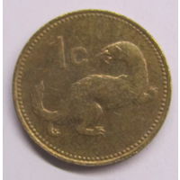 Мальта 1 цент 2001 г