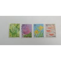 Япония 1999. Префектурные марки - Растения и цветы Хоккайдо. Полная серия