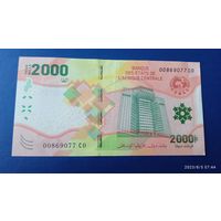 Центральная Африка 2000 франков 2020