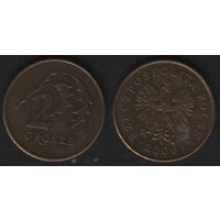 Польша y277 2 грош 2006 год (mw) (f0
