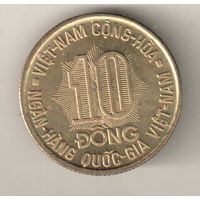 Южный Вьетнам 10 донг 1974
