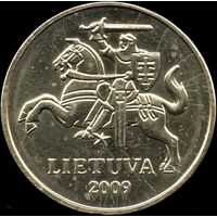 Литва 20 центов 2009 г. КМ 107 (17-15)