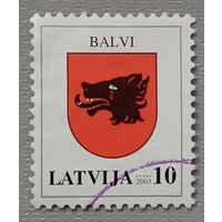 Латвия 2003, герб