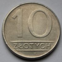 10 злотых 1987 Польша