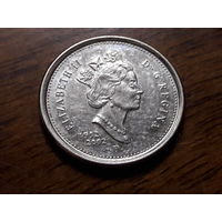 Канада 10 центов 2002 Юбилейная