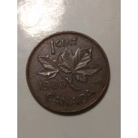 1 цент Канада 1980
