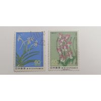 Япония 1987. 12-я Международная конференция орхидей, Токио. Полная серия