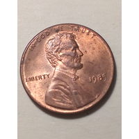 1 цент США 1985