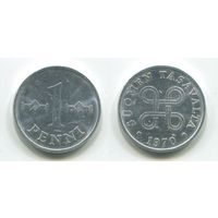 Финляндия. 1 пенни (1970, XF)