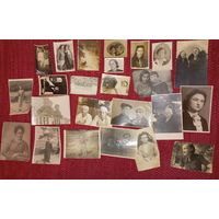 Разные,  25 фото в коллекцию 1920-41 г (А22)