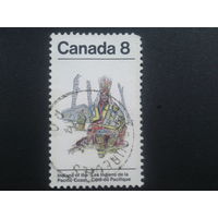 Канада 1974 канадский индеец