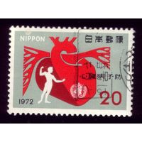 1 марка 1972 год Япония 1148