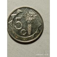 Намибия  5 центов 2015 года .