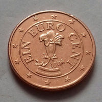 1 евроцент, Австрия 2006 г.
