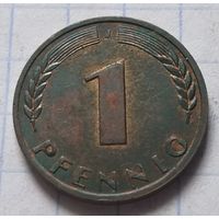 Германия 1 пфенниг, 1967             J       ( 1-8-3 )