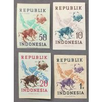 Индонезия 1949 год. 75 лет ВПС. Быки