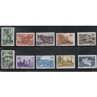 СССР-1947, (Заг.1101-1110) гаш. , Курорты СССР