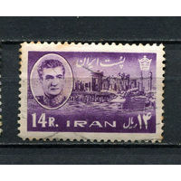 Иран - 1964 - Мохаммад Реза Пехлеви 14R - [Mi.1204] - 1 марка. Гашеная.  (LOT EJ19)-T10P6