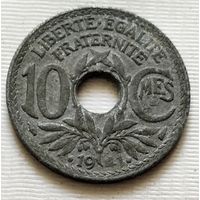 10 сантимов 1941 г. Франция