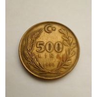 Турция 500 лир1990 г