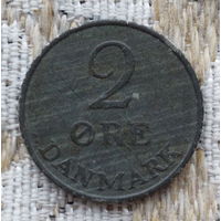 Дания 5 эре (центов) 1957 года. Корона