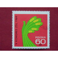 Польша 1969г. Флора.