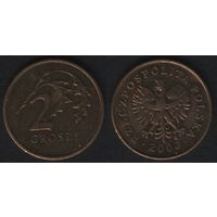 Польша y277 2 грош 2003 год (mw) (f0