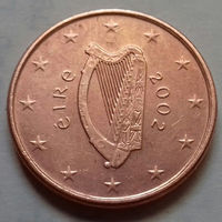 1 евроцент, Ирландия 2002 г.