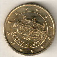 Словакия 50 евроцент 2009