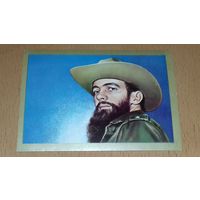 Календарик 1980 Куба. Камило Сьенфуэгос
