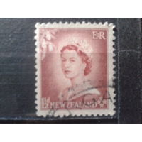 Новая Зеландия 1953 Королева Елизавета 2  1,5 пенса