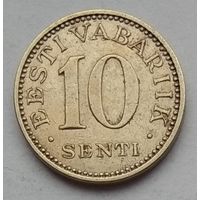 Эстония 10 сенти 1931 г.
