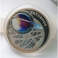 10 рублей 2012 г. Сатурн. Солнечная система
