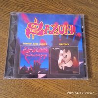 Saxon ,, Power And The Glory ,, 1983 ,, Destiny ,, 1988 CD