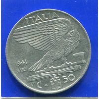 Италия 50 чентезимо 1941