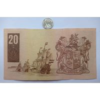 Werty71 ЮАР Южная Африка 20 ранд рэнд 1984 - 1993 банкнота