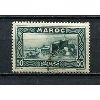 Французский протекторат  - Марокко - 1933 - Архитектура 50С - [Mi.104] - 1 марка. Гашеная.  (Лот 84EH)-T5P15