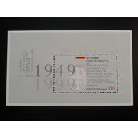Германия 1999 50 лет ФРГ** Блок