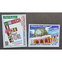 1989 Тунис 1196-1197 Международная ярмарка, Тунис 1,60 евро