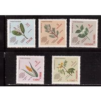 Португальские Колонии-1958,(Мих.295-) * , Флора, Цветы