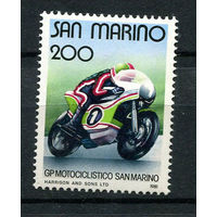 Сан-Марино - 1981 - Мотоциклетная гонка - [Mi. 1236] - полная серия - 1 марка. MNH.
