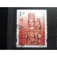 Польша, 2001, Коронованная Богородица из костела Св. Марии