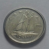 10 центов, Канада 2004 P, AU