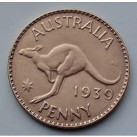 Австралия 1 пенни. 1939