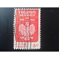 США 1966 герб Польши
