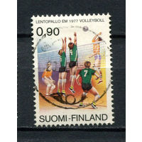Финляндия - 1977 - Чемпионат Европы по волейболу - [Mi. 814] - полная серия - 1 марка. Гашеная.  (Лот 178AW)