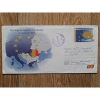 Румыния 2007 хмк с ОМ вступление в евросоюз прошло почту