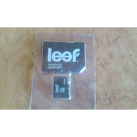 Карта памяти LeeF Micro SD, 16 gb+адаптер