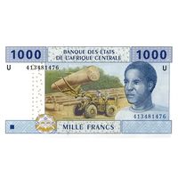 Камерун 1000 франков образца 2002 года UNC p207Ud