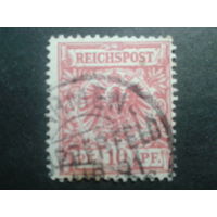 Германия 1889 стандарт 10 пф.